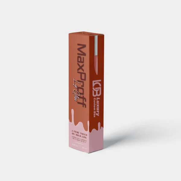 Custom Printed Lip Gloss Boxes At Wholesale Price - Luxury Custom Box