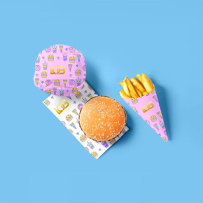 Custom Hot Paper with logo