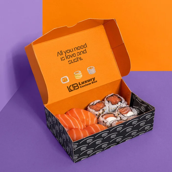 Custom Printed Sushi Boxes