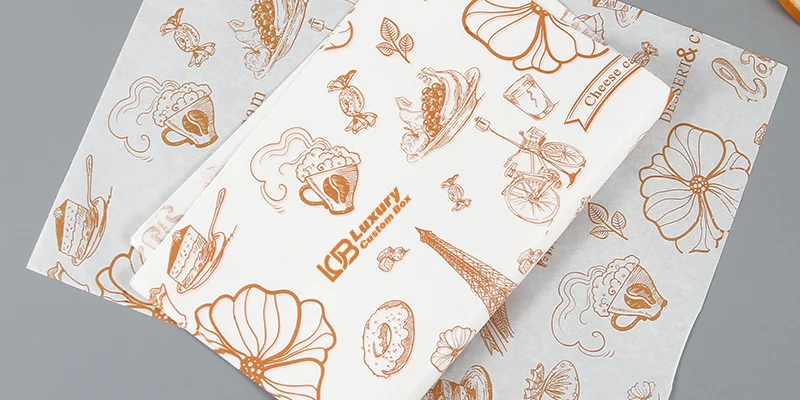 Custom Printed Wax Paper for Your Food Business