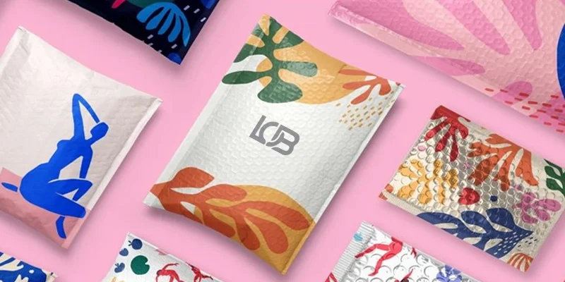 Custom bubble mailers