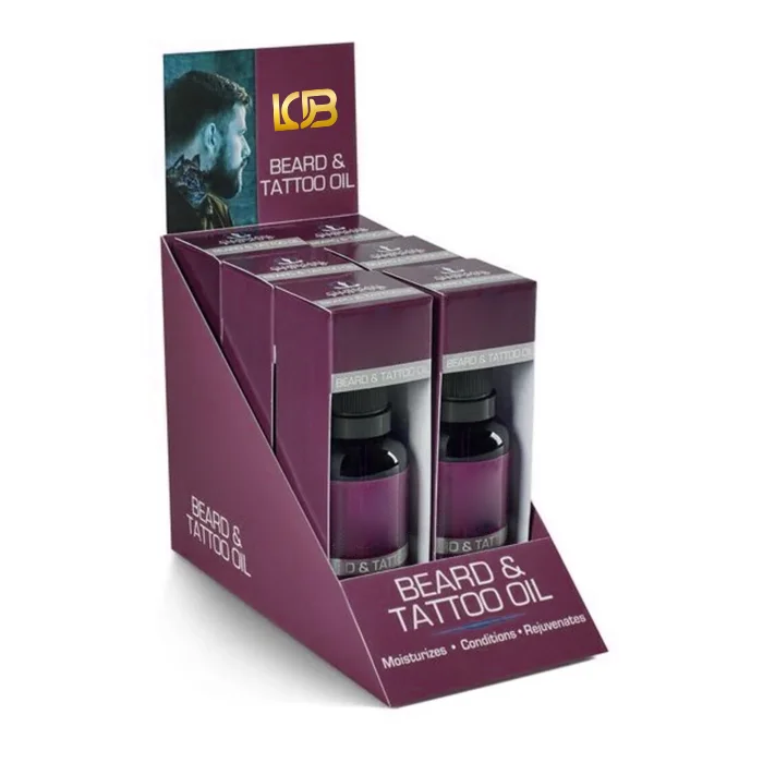 Beard Oil Display Box