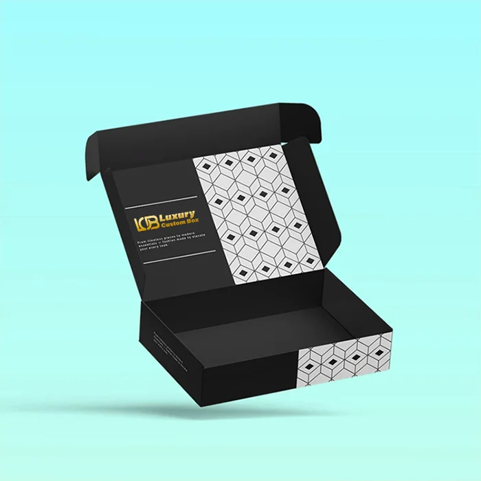 Black mailer boxes wholesale