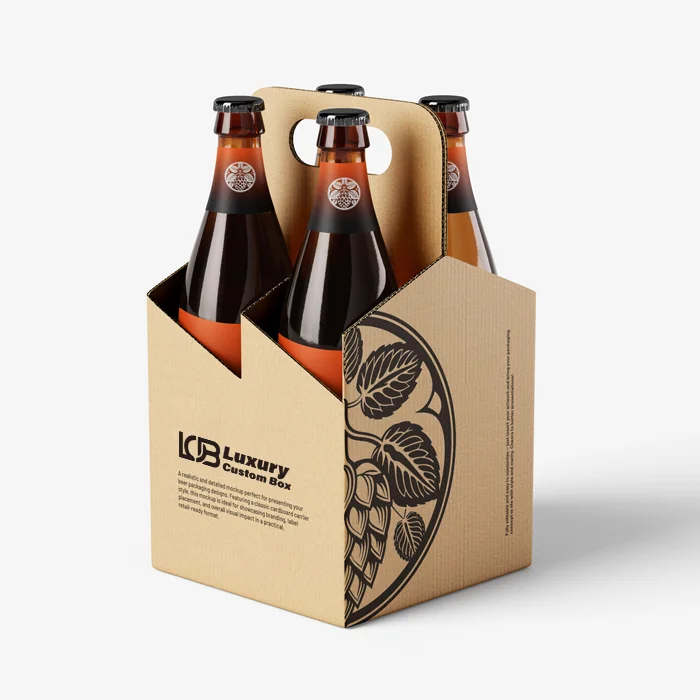 Custom 4 Pack Bottle Carrier