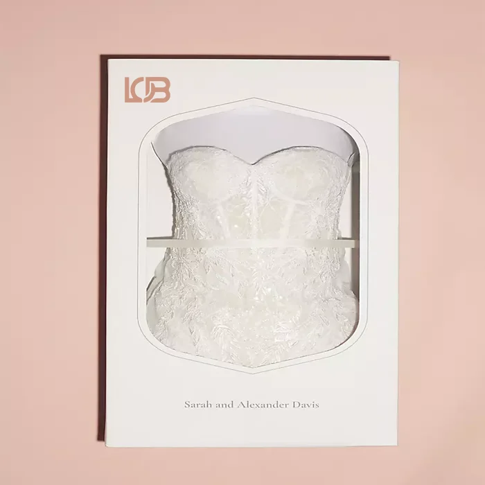 Custom Corset Boxes with window