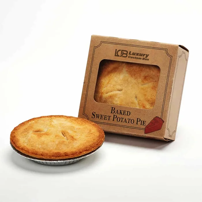 Custom Pie Boxes with window