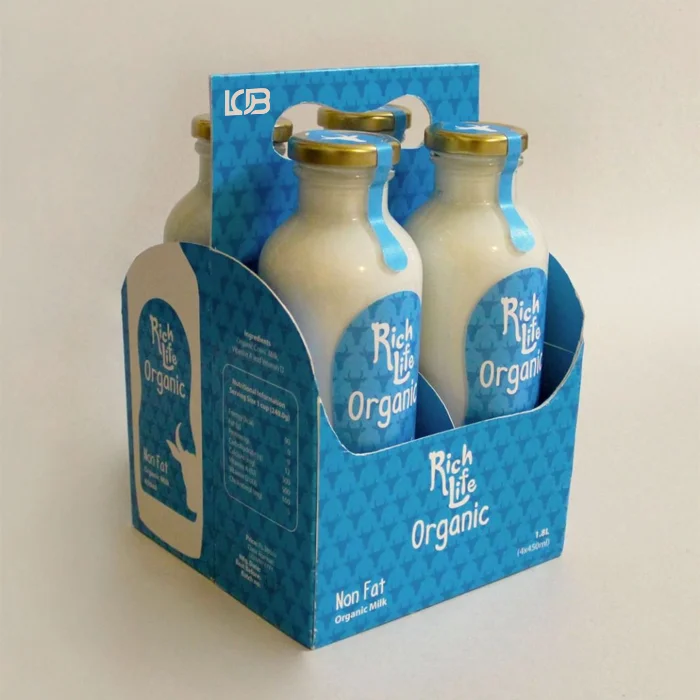 Custom Printed 4 Pack Bottle Carrier