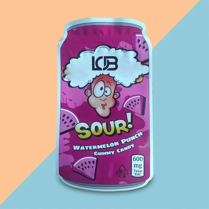 Custom Die Cut Mylar Bags