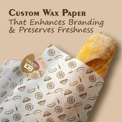Custom Wax Paper That Enhances Branding & Preserves Freshness