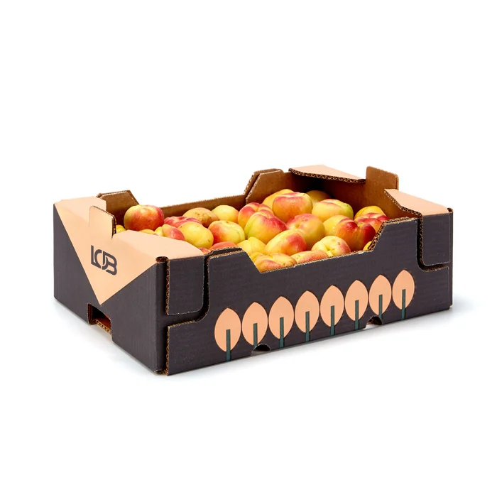 Printed fruit boxes