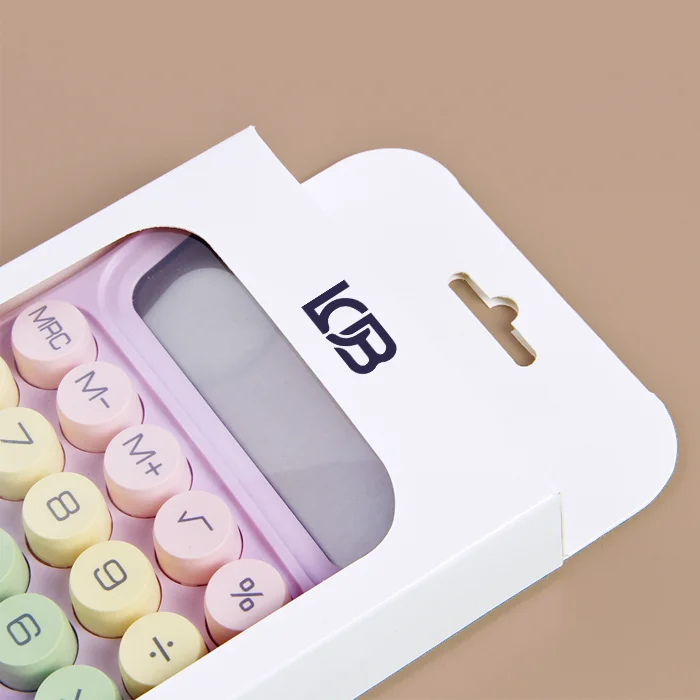 calculator packaging logo