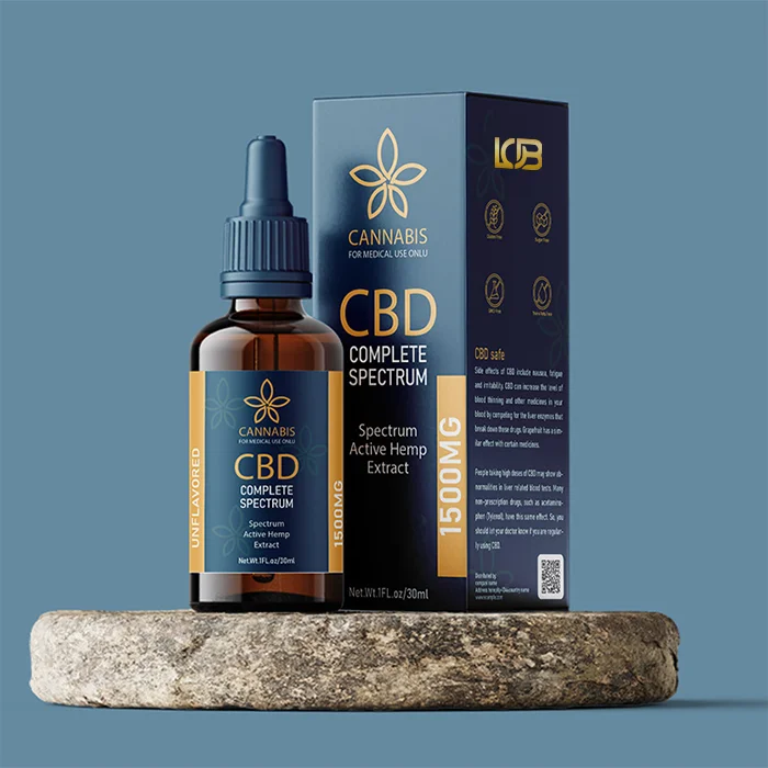 Custom CBD Tincture Boxes with Logo