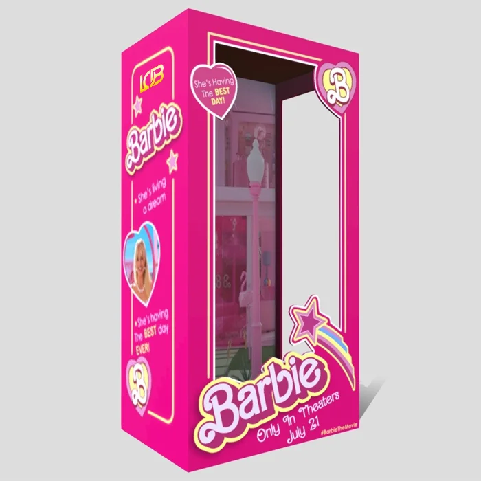 custom barbie box