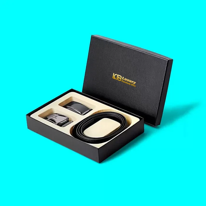 custom printed belt box