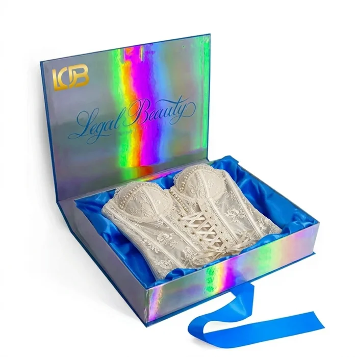 holographic corsets packaging