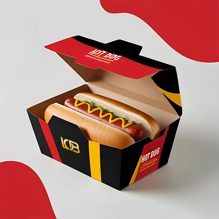 hot dog boxes
