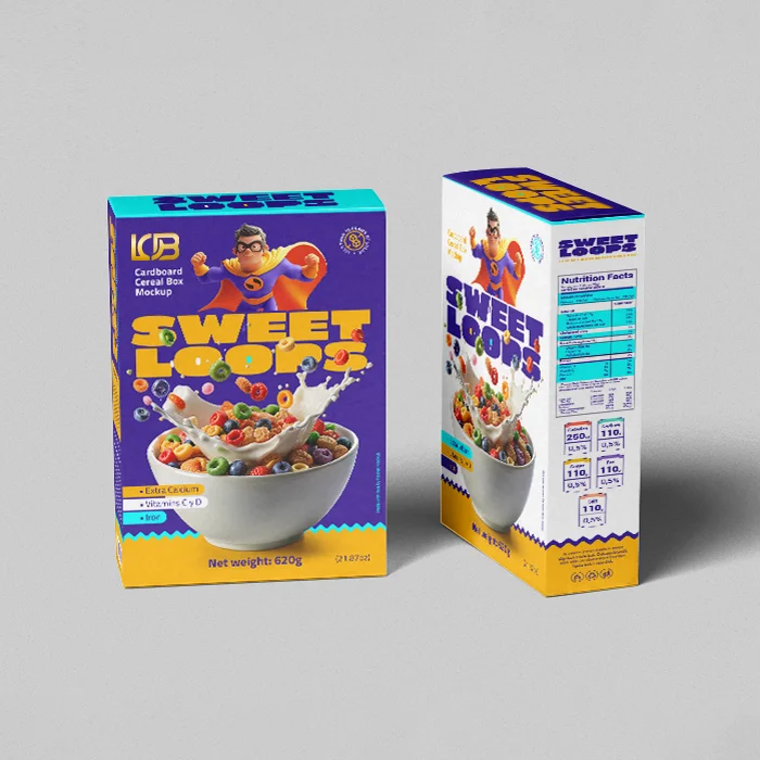 Mini Cereal Boxes