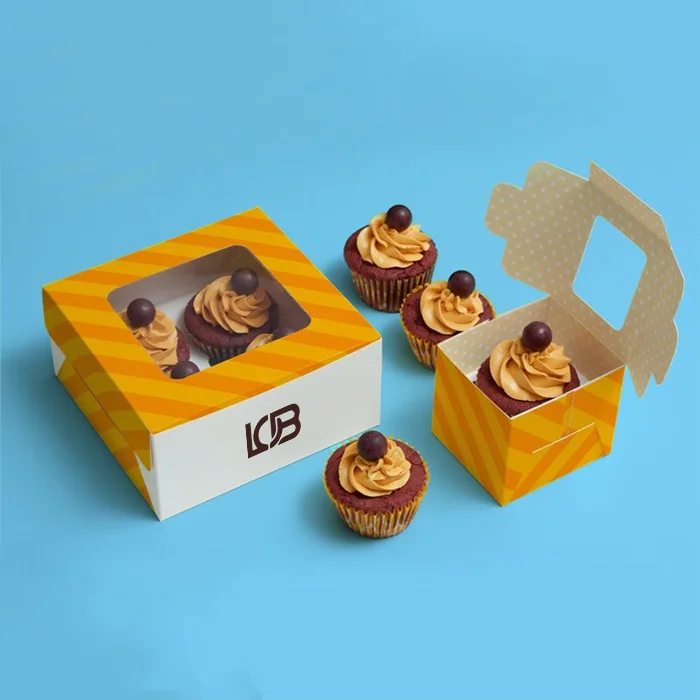 Custom Cupcake boxes