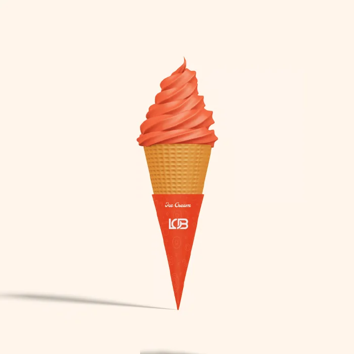 Custom Ice Cream Cone Sleeve