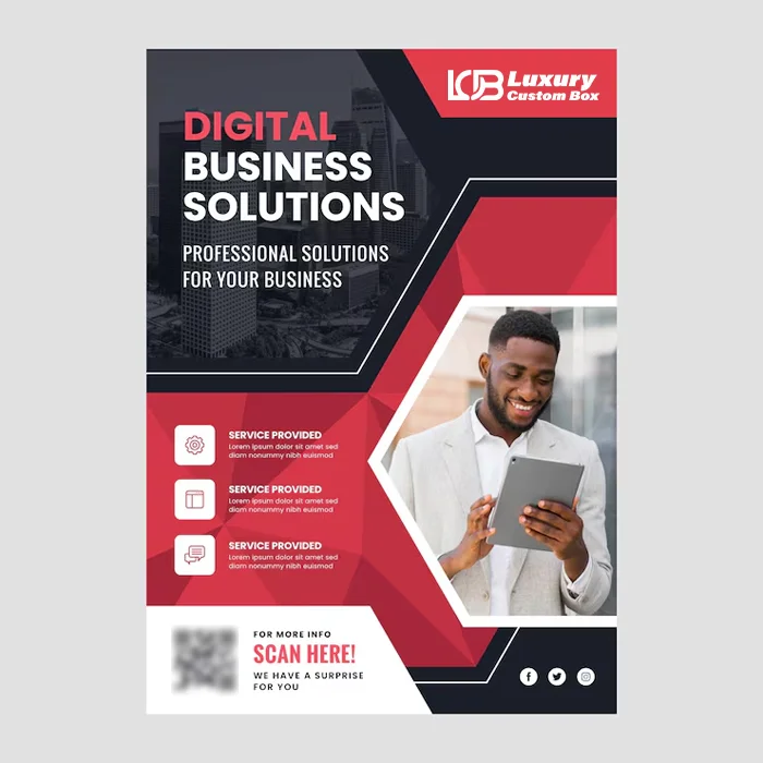 Custom Printed business flyer