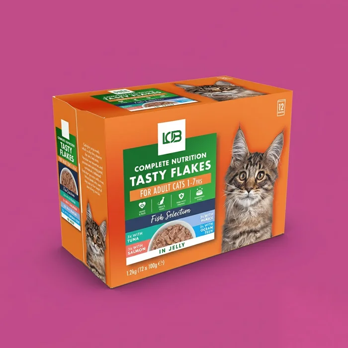 Custom cat food box