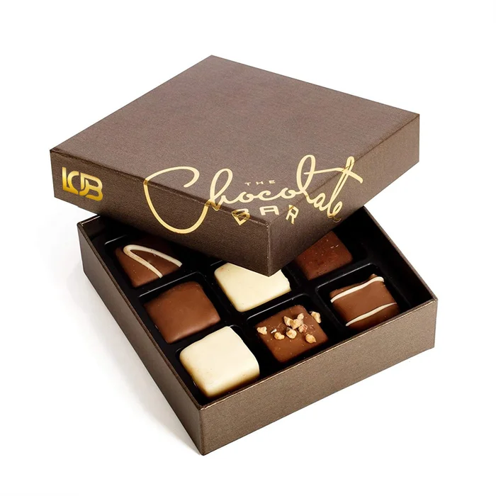 Custom chocolate boxes with inserts