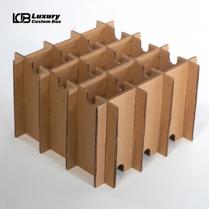 Corrugated Dividers for Boxes