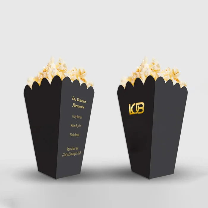 Custom mini popcorn boxes
