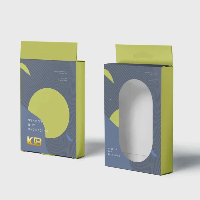 Hang Tab Box with Window wholesale