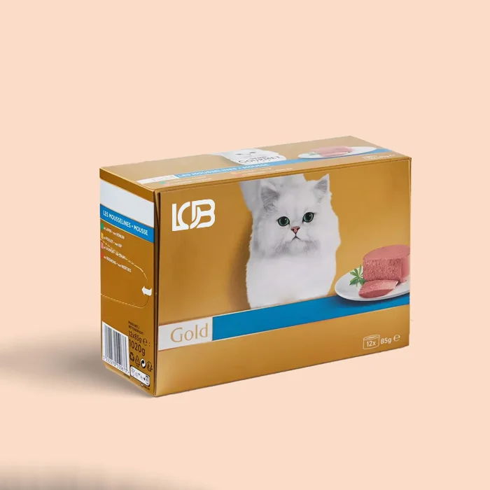 cat food boxes
