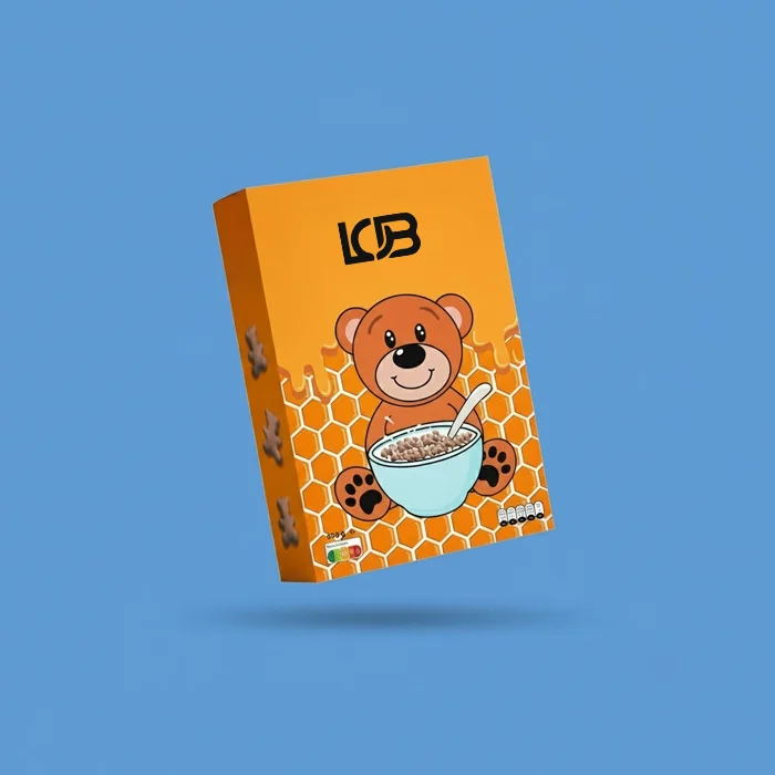 Cereal With Bear on Box