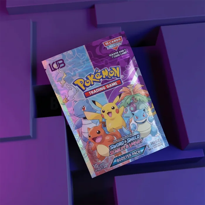 custom Printed pokemon booster box
