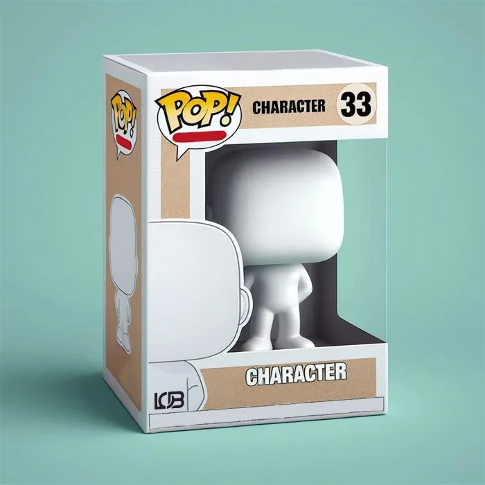 custom funko pop box window