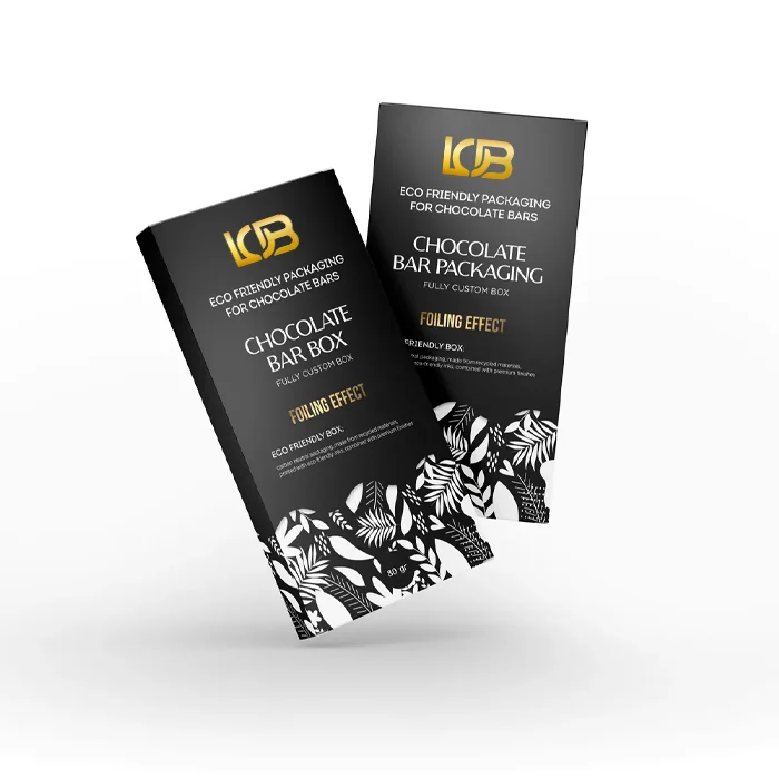 custom printed chocolate bar box
