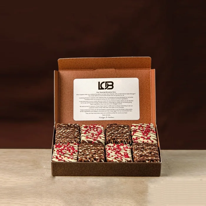 custom printed fudge boxes