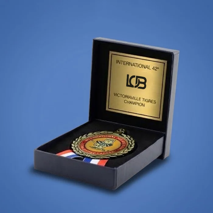 medal presentation box with lid