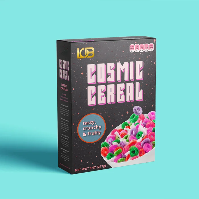 Black Cereal Boxes Wholesale