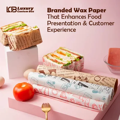 Branded Wax Paper That Enhances Food Presentation & Customer Experience