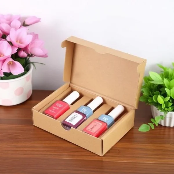 Cardboard Nail Polish Packaging Boxes