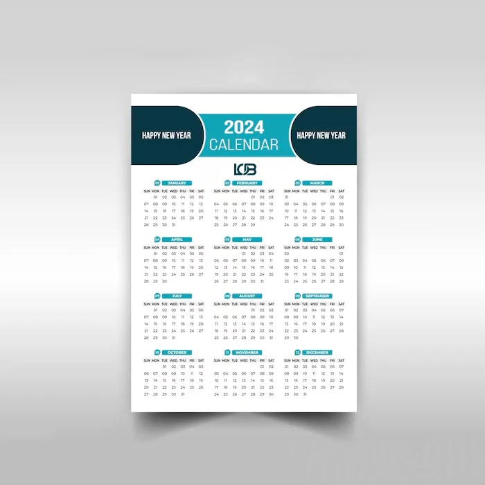 Custom Wall Calendar With Logo