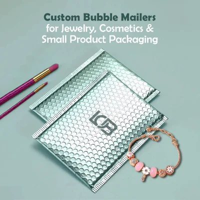Custom Bubble Mailers for Jewelry, Cosmetics & Small Product Packaging