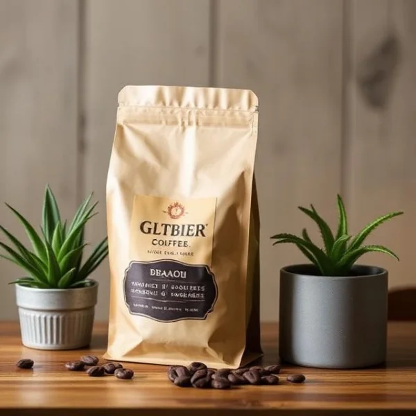 Custom Coffee Pouch with Logo