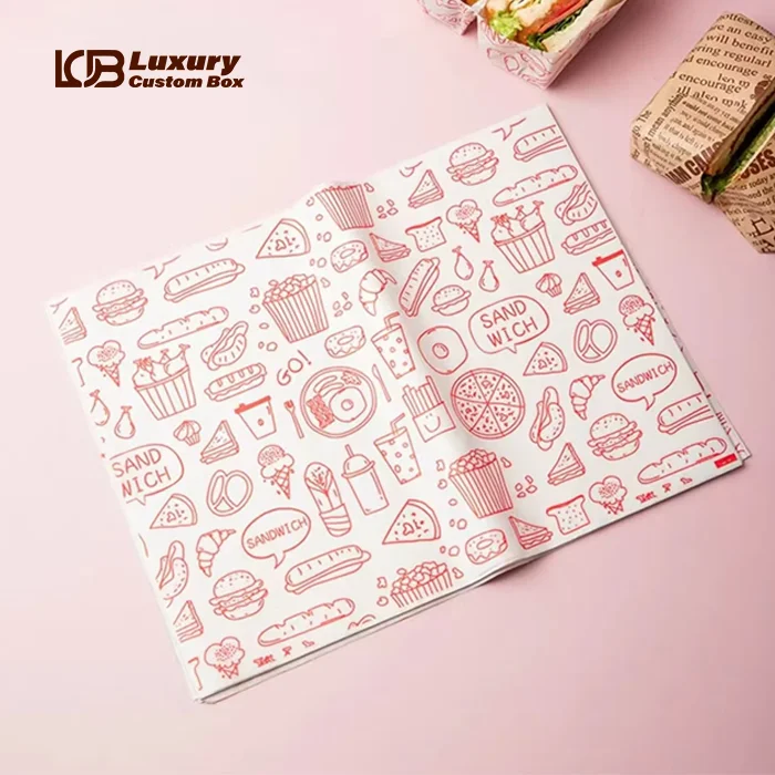 Custom Food Wrapping Paper