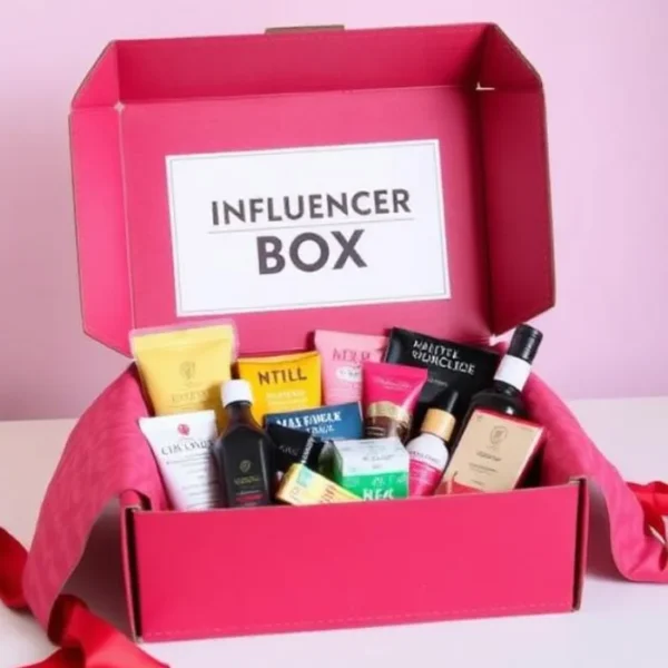 Influence Sample Box Custom Printed Influencer Boxes | Branded PR & Marketing Packaging