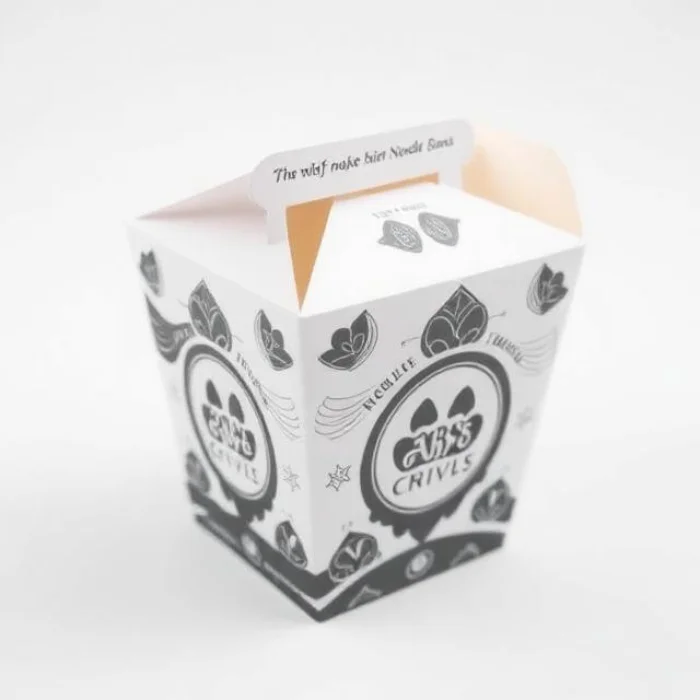 Custom Noodle Boxes with Logo