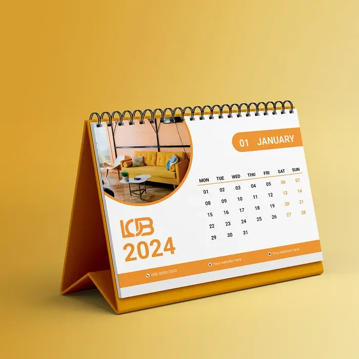 Custom Printed 12 Page Calendar