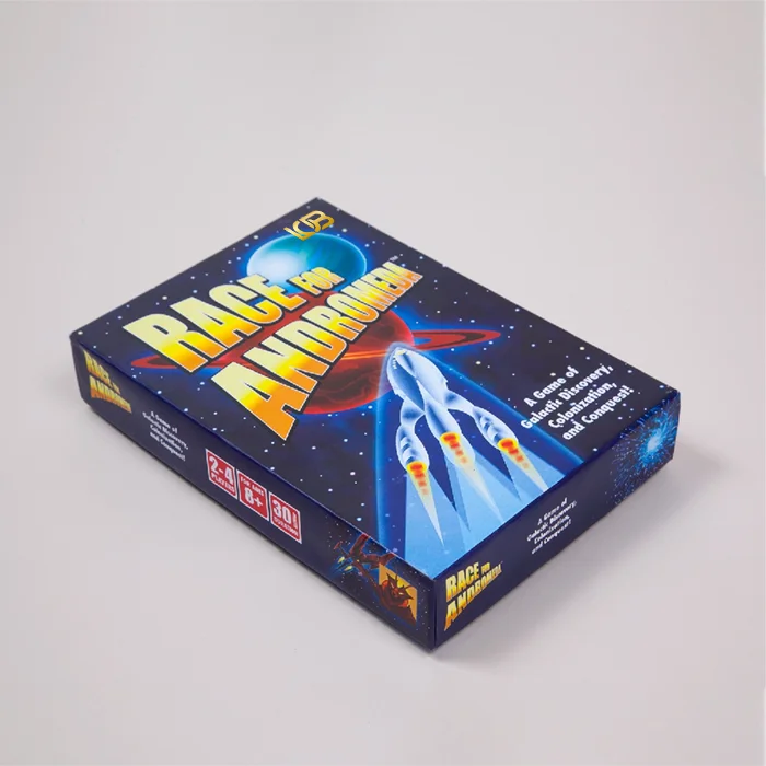 Premium Blue Game Packaging Boxes