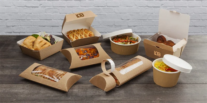 Custom Printed Food Boxes Wholesale