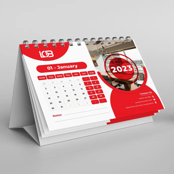 Customised 12 Page Calendar