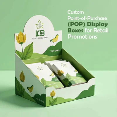 Custom Point-of-Purchase (POP) Display Boxes for Retail Promotions
